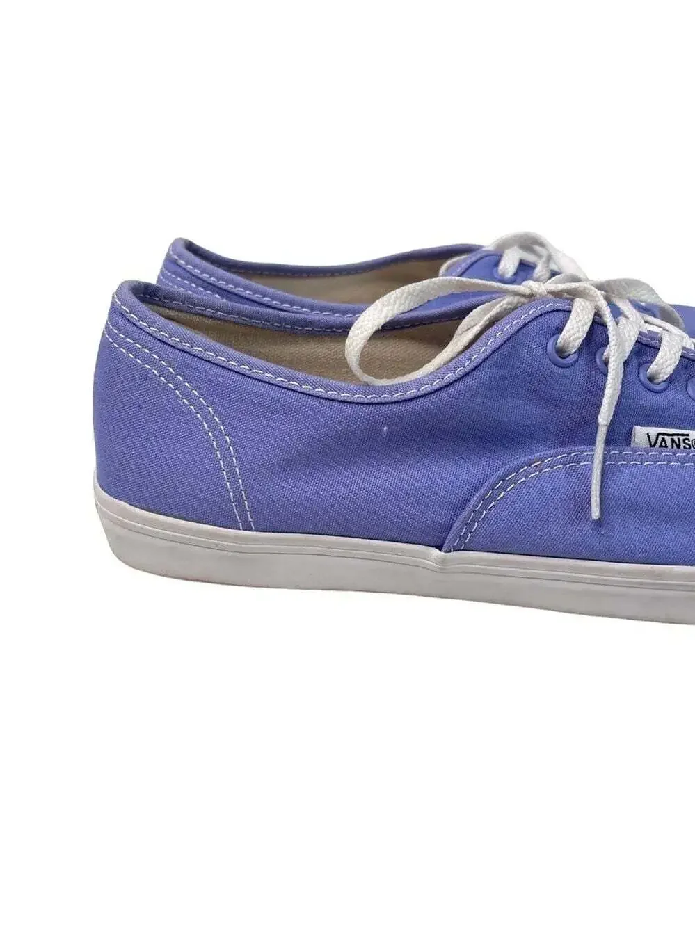 Vans Authentic Lo Pro Jacaranda True White Sneakers Womens 10 Lavender